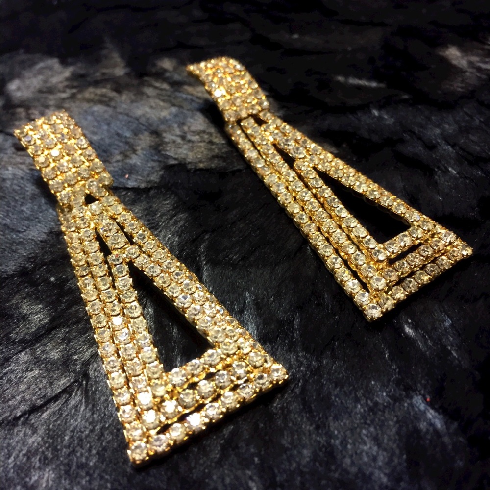 Jimmy Crystal New York Swarovski Crystal Earrings